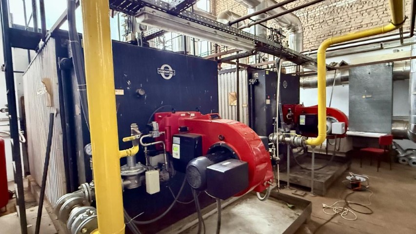 Klinikum · 1 — die Kesselanlage (2 × 3.150 kW, Baujahr 1991)